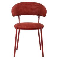 Set of 2 Oneal Dining Chairs, Plum