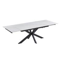 Craig Extendable Dining Table, Snow White