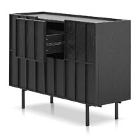 Adele 1.2m Buffets Unit - Full Black