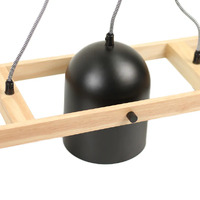 Pivota 3 Lights Pendant Lignt - Black