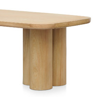 Colonna 2.4m Elm Dining Table - Natural