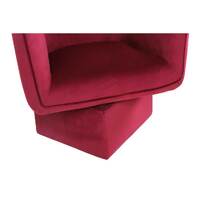 Donna Swivel Occasional Chair, Wine