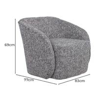 Janis Swivel Accent Chair