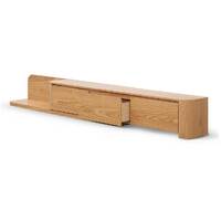 Derry Extendable TV Entertainment Unit - Natural Oak