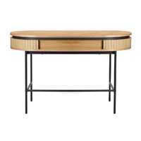 Nola 1.2m Wooden Study Desk - Natural