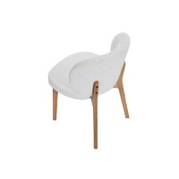 Set of 2 Dorson Boucle Dining Chair, Natural