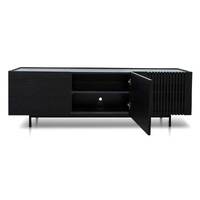 Macy Wooden TV Entertainment Unit - Black