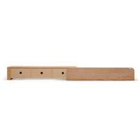 Derry Extendable TV Entertainment Unit - Natural Oak