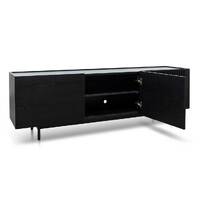 Macy Wooden TV Entertainment Unit - Black