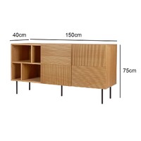 Palma 1.5m Wooden Buffet Unit