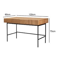 Palma 1.2m Wooden Study Desk