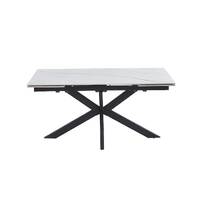 Craig Extendable Dining Table, Snow White