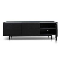 Macy Wooden TV Entertainment Unit - Black