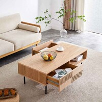 Palma 1.2m Wooden Coffee Table