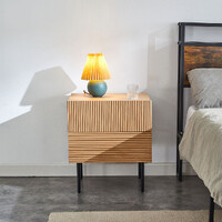 Palma Wooden Bedside Table