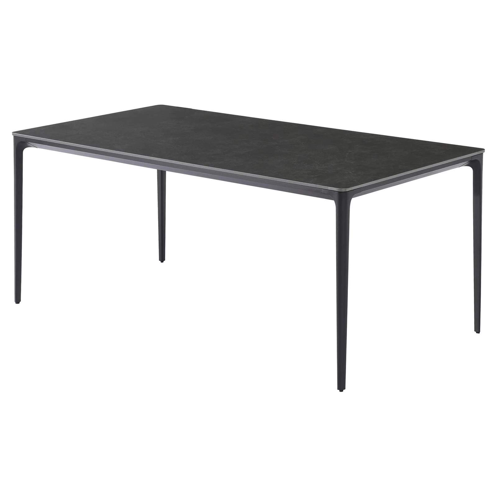 Quay Ceramic Outdoor Dining Table, Grey Stone | Wesco Hub