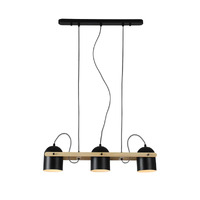 Pivota 3 Lights Pendant Lignt - Black