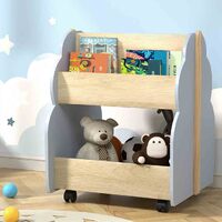 Kids Bookshelf Storage Bookcase Organiser Display Shelf