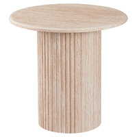 Chase Travertine Side Table