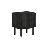 Matilda Bedside Table - Full Black