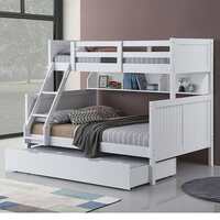 Springfield Single Over Double Bunk Bed with Single Trundle