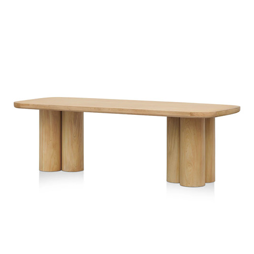 Colonna 2.4m Elm Dining Table - Natural