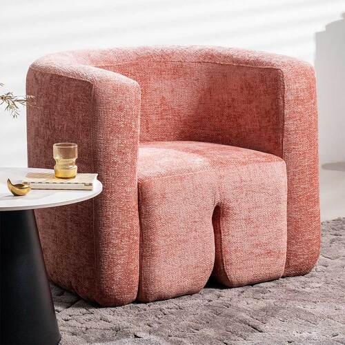 Hurst Accent Chair, Blush