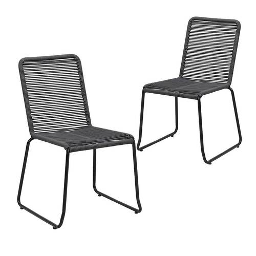 Set of 2 Cove Outdoor Dining Chairs