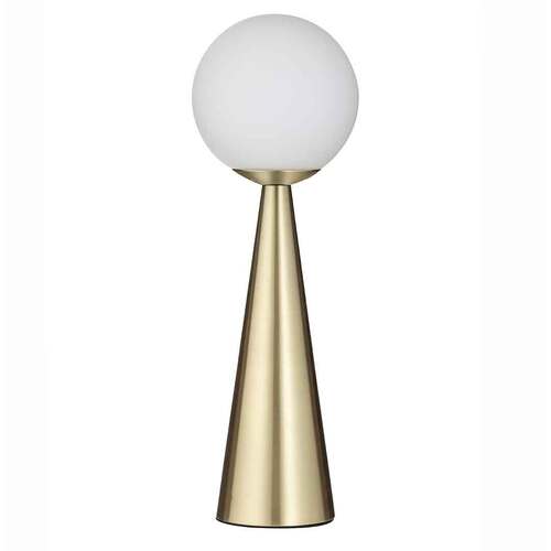 Orion Table Lamp Gold & White