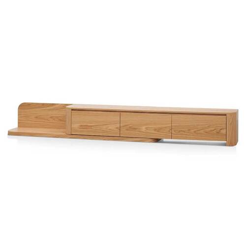 Derry Extendable TV Entertainment Unit - Natural Oak