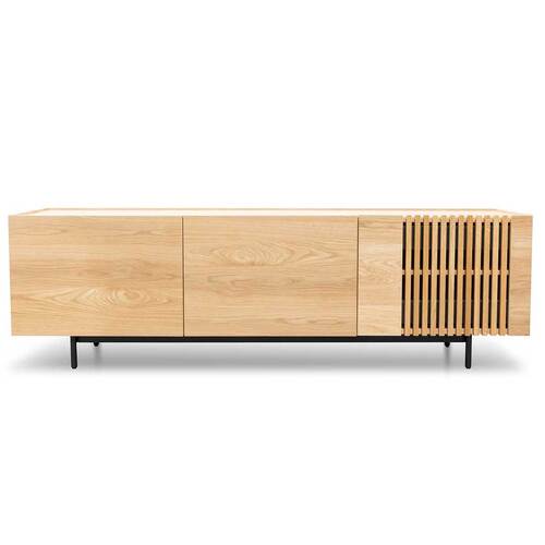 Macy Wooden TV Entertainment Unit - Natural