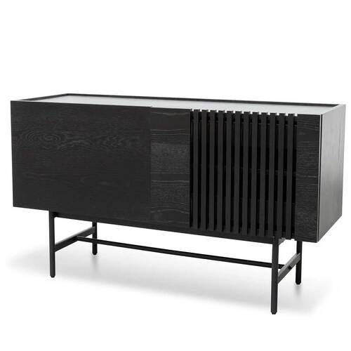 Macy Wooden Buffet Unit - Black