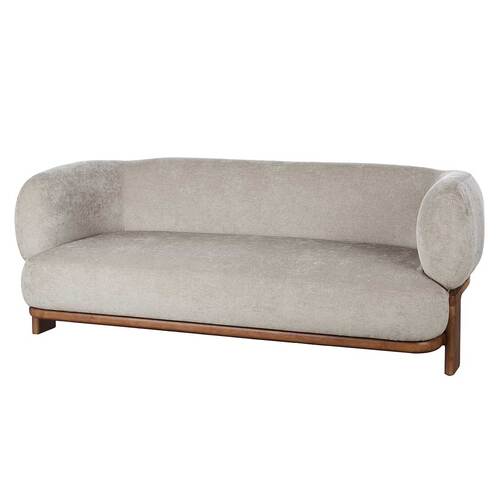 Cailen 2 Seater Rubberwood Sofa