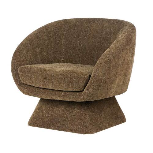 Lucca Swivel Chair, Green